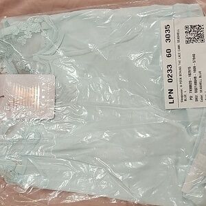 Fenty Seashell Blue Lace Cami